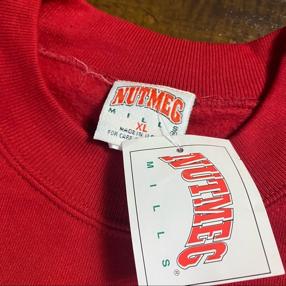 Vintage 90s DS Nutmeg Mills Redskins Crewneck - Picture 2 of 5
